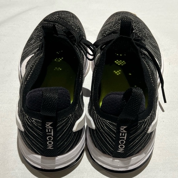 Nike Women's Metcon DSX Flyknit 2 Black White Oreo Shoes Size 10 - Picture 10 of 13